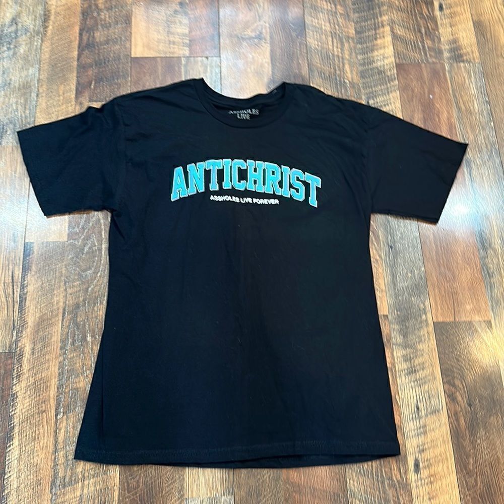 COPY - ASSHOLES LIVE FOREVER t-shirt L (6032) NWOT